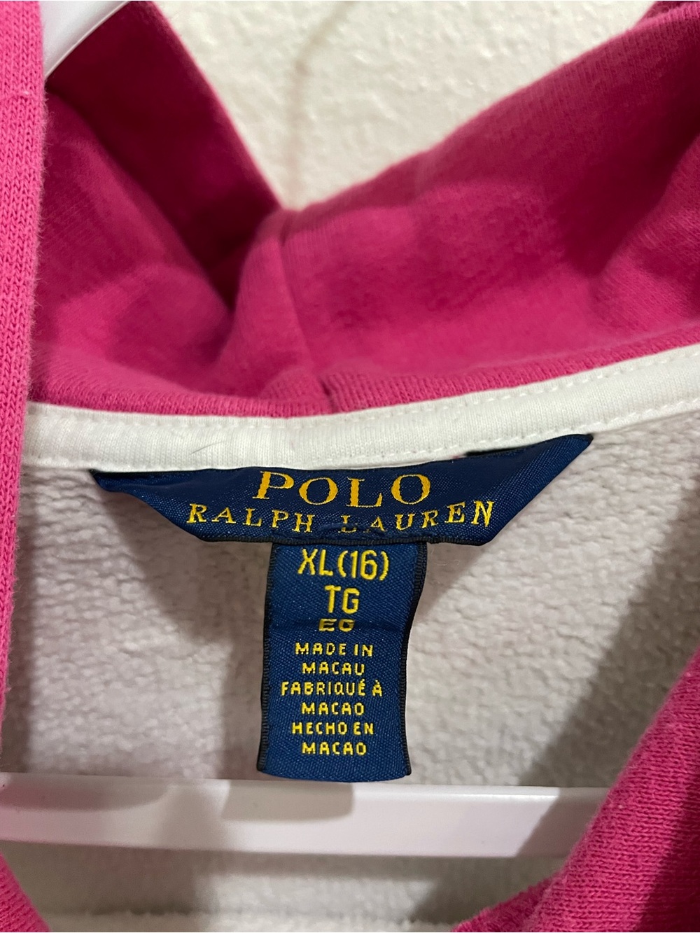 Polo Ralph Lauren Bear Sweatshirt Preppy Classic Hooded Old Money Designer - Picture 4 of 7